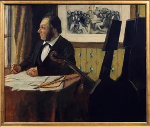 Portrait de Louis-Marie Pilet (1815-1877), violoncelliste de l