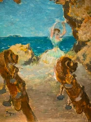 Danseuse. Scène de ballet