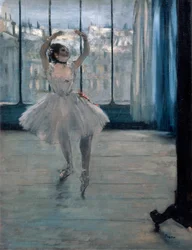 Danseuse chez le photographe, 1875