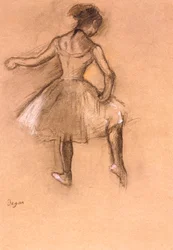 Danseuse, vers 1880