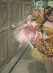 Danseuses dans les ailes" d