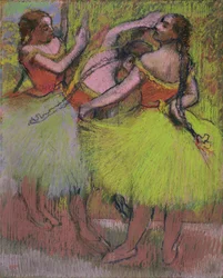 Danseuses avec cheveux tressés