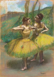 Danseuses en jupes jaunes, c.1896