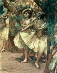 Danseuses en vert