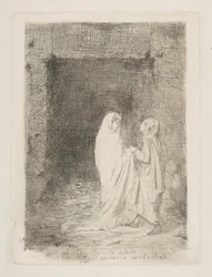 Dante et Virgile, 1857