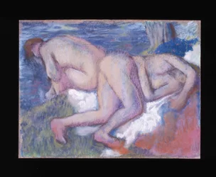 Deux femmes au bain, v. 1895