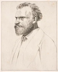 Édouard Manet. Portrait en buste