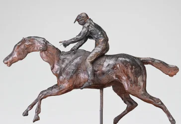 Jockey avec Casquette, probablement années 1890