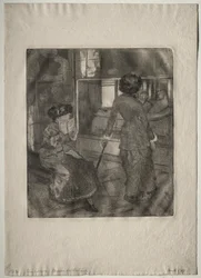 Mary Cassatt au Louvre : La galerie étrusque