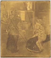Mary Cassatt im Louvre: Die etruskische Galerie