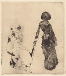 Mary Cassatt au Louvre : La Galerie étrusque