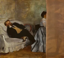 Monsieur et Madame Édouard Manet. 1868-69