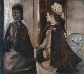 Madame Jeantaud dans le miroir