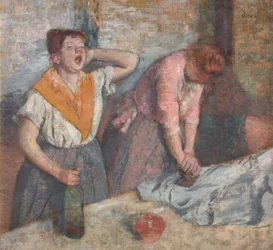 Les Repasseuses, vers 1884-1886