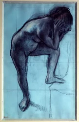 Femme nue debout