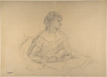 Étude pour « Madame Théodore Gobillard » (Yves Morisot)