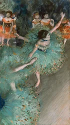 Danseuse en vert, 1877-1878