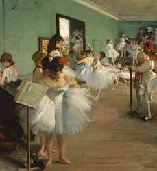 La Classe de Danse, 1874