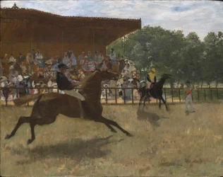 Le faux départ, vers 1869-72