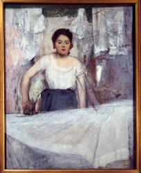 Le ferronnier. Peinture de Edgar Degas (1834-1917) 1869 Munich, Neue Pinakothek