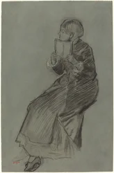 Femme Lisant un Livre, c. 1879