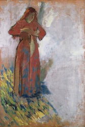Femme se déshabillant