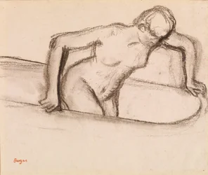Femme dans la baignoire