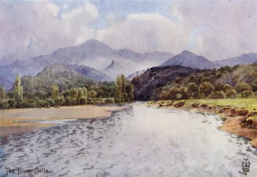 Espagne du Nord : La vallée de la Sella, en dessous d