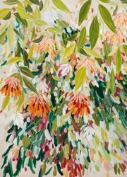 Jardin floral abstrait