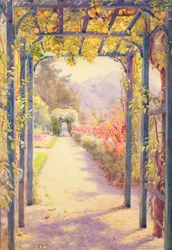 Une pergola italienne
