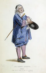 Chrysale, gravé par L.Wolff, 19e siècle