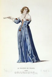 Le personnage de Célidée dans la comédie La galerie du palais ou l
