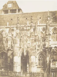 Portail de la Cathédrale de Louviers, 1852-54