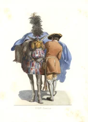 Un serviteur équestre, France