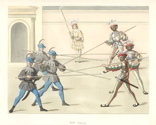 Scène de festival à Nuremberg
