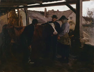 La vache malade