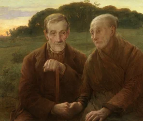 Le coucher de la vie