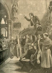 Réunion électorale en Irlande, 1826 vers 1890