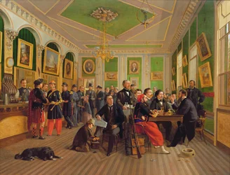 Intérieur de la maison de George Hayward Porter, 1863