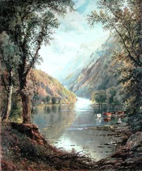 Scène dans les Catskills