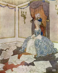 Elle a lu tous les journaux du monde, et les a oubliés, tellement elle est intelligente, frontispice de 