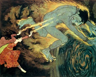 La princesse brûle l