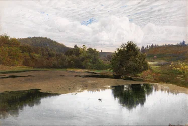Leith Hill, depuis Broadmoor, Surrey