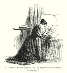 Illustration pour Jane Eyre de Charlotte Brontë
