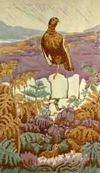 Guetteur sur la lande (vers 1930)