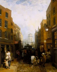 Buckingham Street, Strand, 1854