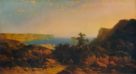 De Mulgrave Woods, près de Whitby, 1860