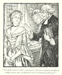Illustration pour Le Vicaire de Wakefield par Oliver Goldsmith