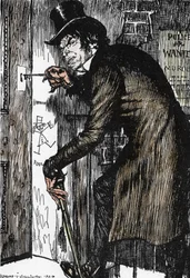 Mr Hyde rentre chez lui après une nuit d
