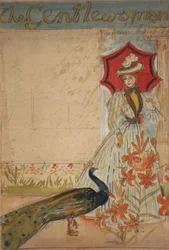 La Dame, (recto); Soutenez les industries locales (verso), vers 1905